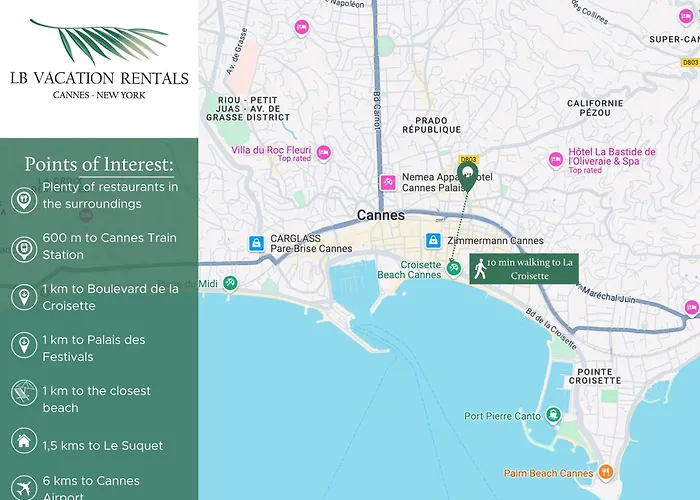 Apartament Lb Vacation I Elegant With Terrace & Mezzanine In The Heart Of Cannes