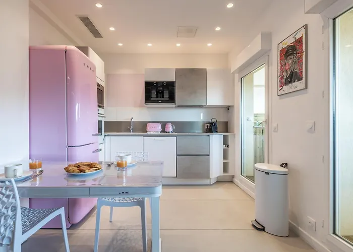 Lb Vacation I Elegant With Terrace & Mezzanine In The Heart Of Apartament Cannes